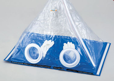 Laborhandschuh-Tasche bequemer Plasitc-Kammer-Gebrauchs-Edelgas-dauerhafter Entwurf