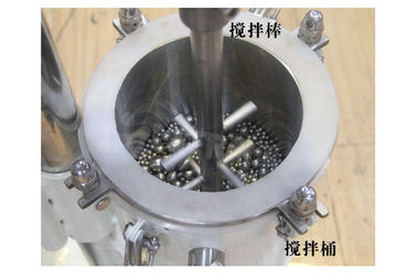 Geschwindigkeit 0-1000rpm rührte Ball-Mühlmischer-Maschinen-Wasserkühlungs-Art Sjm-1
