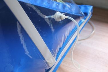 Laborhandschuhschachtel-Prüfungs-Taschen-Pyramiden-Isolator-PVC-Material im Blau