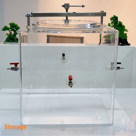 10mm Stärke-Laborhandschuhschachtel-Acrylbehälter für materielle Lagerung
