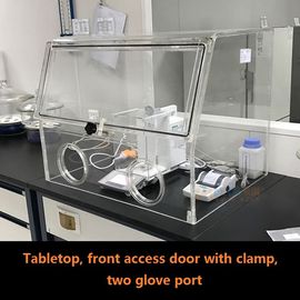 Gummi-Benchtop-Handschuhschachtel-Front-Zugang mit Klammer für bequeme Operation
