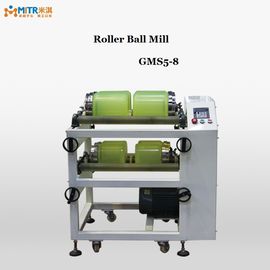 Volumen-Rollen-Ball-Mühle GMS5-8 des Glas-0.5-5L mit 8 reibender Station 2.2Kw 380V