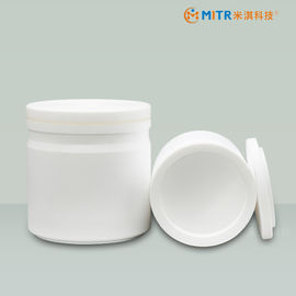 Weiße Schleifmühle der Farbe50ml PTFE rüttelt Laborball-Mühlzusätze 11mm dick