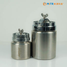 Labormischende Rollen-Ball-Mühlschleifmaschine-Glas-Mühle mit horizontalem reibendem Glas