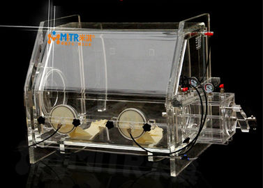 Tragbare Acrylhandschuhschachtel mit anaerober wasserfreie, träge Atmosphären-Handschuhschachtel