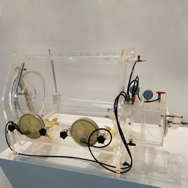 Klare Acryl-Benchtop-Handschuhschachtel, Isolierungs-Handschuhschachtel mit Kf-Schnittstelle