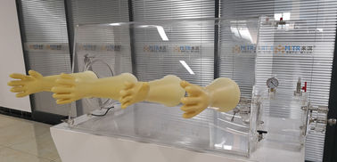 Chemische beständige Laborhandschuhe für Acrylhandschuhschachtel-und Edelstahl-Handschuhschachtel