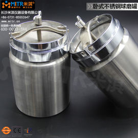 Horizontale Edelstahl-Kugelmühlen-Mahlbecher für Rollenkugelmühle / Topfmühle
