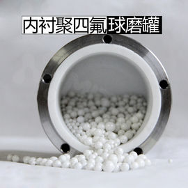 PTFE-Vakuumball-reibendes Schüssel-Mühlglas 0,1 Liter-Ball-Mühlteflongläser